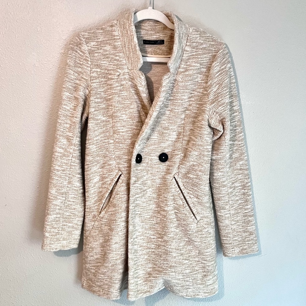 Black Tape Plush Peacoat